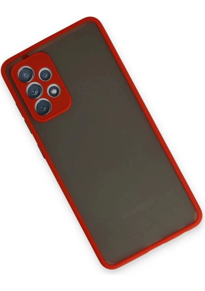 Samsung Galaxy A32 Kılıf Montreal Silikon Kapak - Kırmızı modelleri