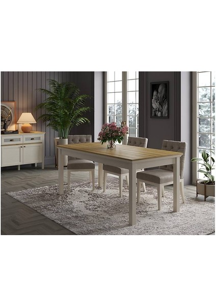 Sakura Beyaz - Dişbudak Frn - 21023-140 Misto Açılabilir Masa