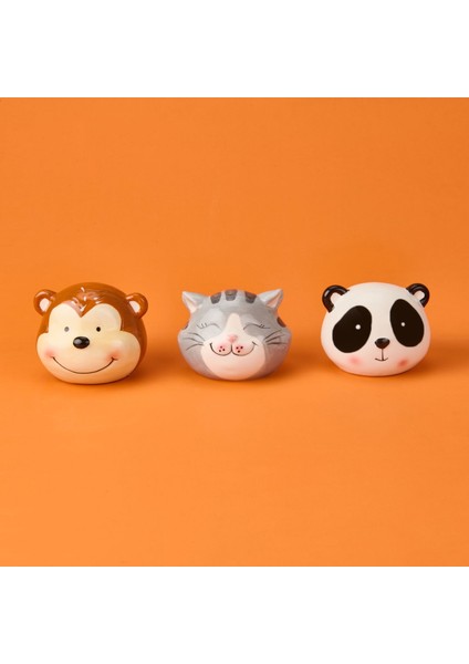 Animals Mini Kumbara - Asorti - 10X8 cm fiyatları