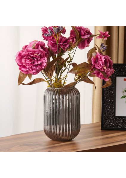 Deco Line Vazo - Füme - 20 cm