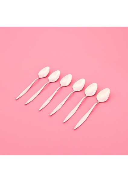 Monaco 6'lı Tatlı Kaşığı - Inox modelleri