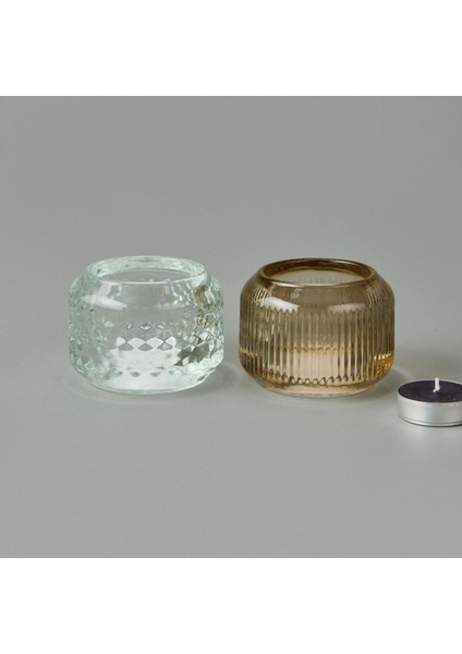 Cam Şamdan - Asorti - 7 cm fiyatları