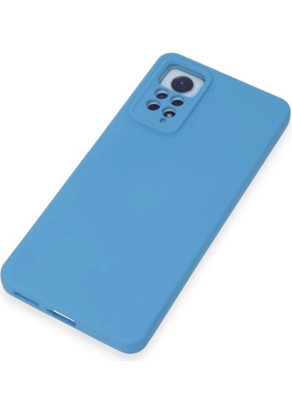 Xiaomi Redmi Note 12 Pro 4g Kılıf Nano Içi Kadife Silikon - Mavi fırsatları