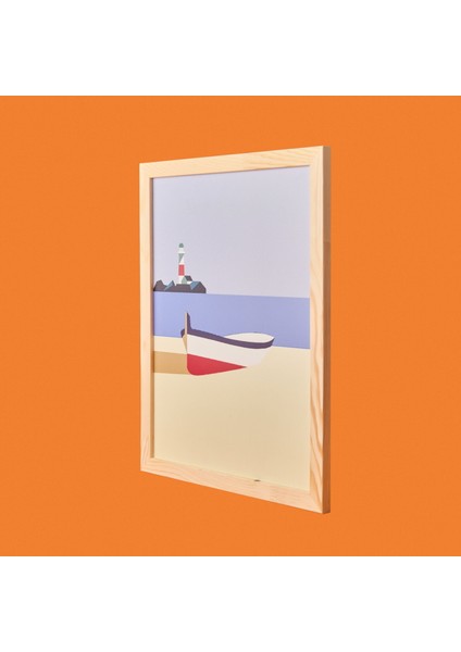 Deco Nautical Fun Duvar Panosu - Mavi - 30X40 cm modelleri
