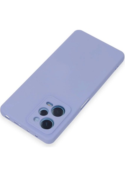 Xiaomi Redmi Note 12 Pro 5g Kılıf Nano Içi Kadife Silikon - Lila modelleri