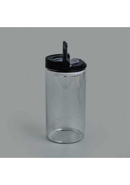 Vakumlu Cam Kavanoz - Şeffaf / Siyah - 600 ml modelleri
