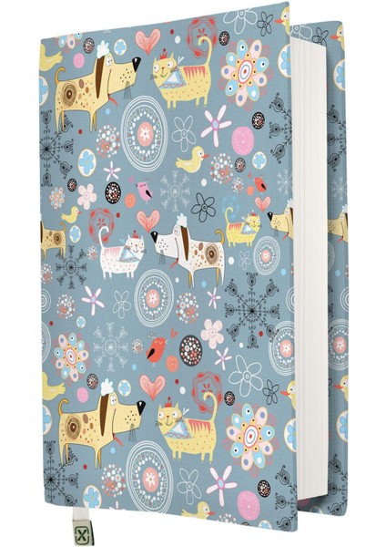 Kedi Köpek 213 21X31 M-Kapax Kitap Kılıfı