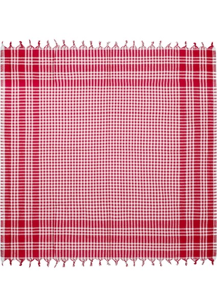 Soft Piknik Örtüsü - Kırmızı - 165X165 cm