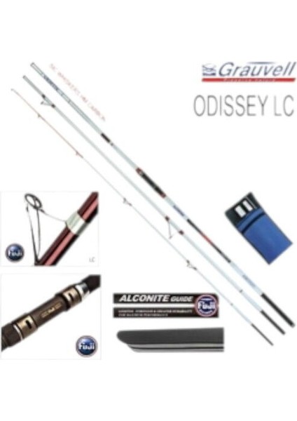 Odissey LC-420 3 Parça Surf Kamış 100-200GR