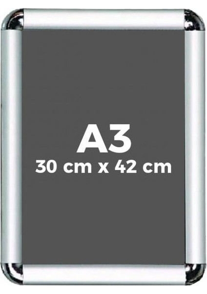 A3 30X42 cm Rondo Köşe Alüminyum Aç Kapa Çerçeve fiyatları