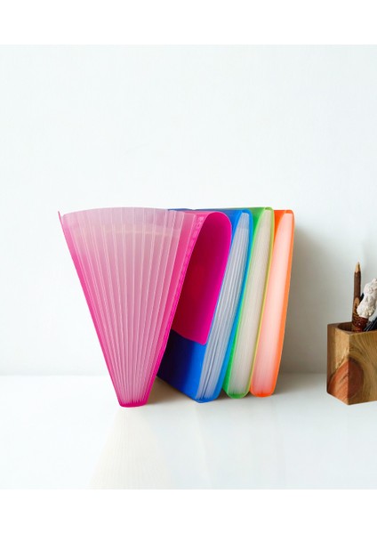 Körüklü Dosya 13 Bölümlü Cepli - Yeşil fiyatları