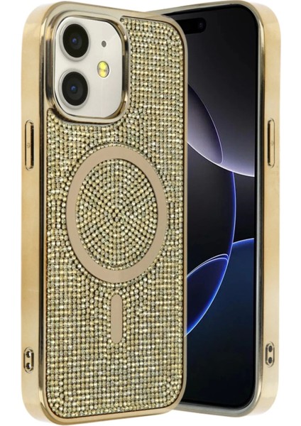 Apple iPhone 11 Helen Magsafe Kapak - Gold fiyatları