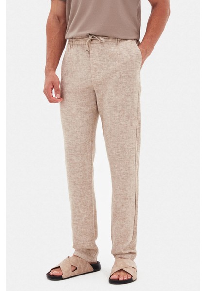 Ds Damat Relaxed Fit Vizon Düz Jogger Pantolon