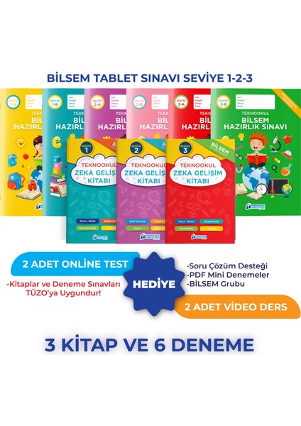 Bilsem Tablet Sınavı Seviye 1-2-3