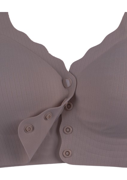 Balensiz Lazer Dikişsiz Kaplı Önden Kopçalı Sütyen Büstiyer fırsatları