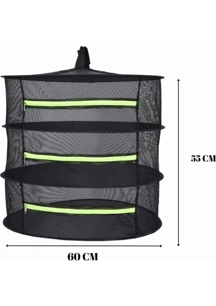 3 Katlı Fermuarlı Meyve Sebze Bitki Kurutma Filesi | Katlanabilir Meyve Sebze Bitki Doğal Kurutma Sepeti fiyatları