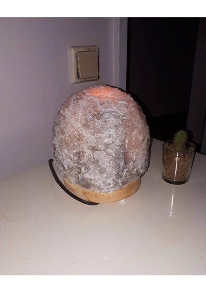 Doğal Kaya Tuzu Lambası, Ev Dekorasyonu ve Huzur Için Işıklandırma indirimleri