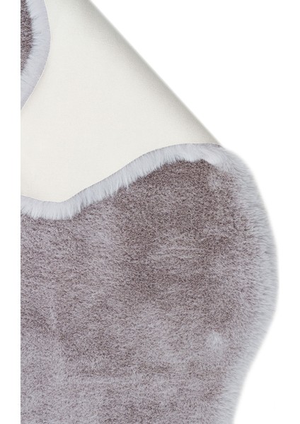 Mollis New Tekli Single Silver Xxl Yumuşacık Dokulu Yıkanabilir Post Pelüş Halı