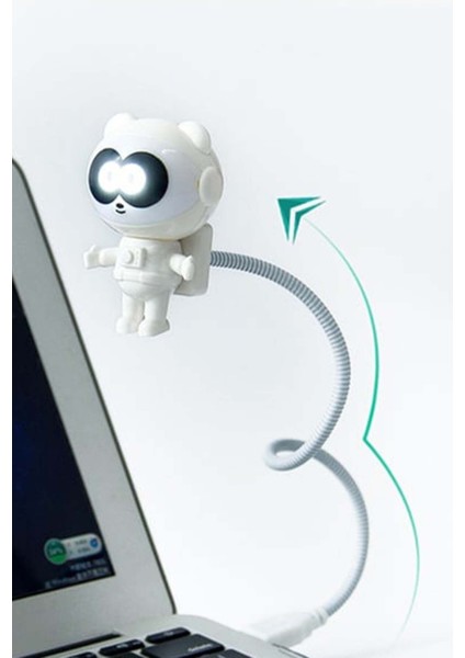 Beyaz Uzay Astronot Gece Lambası, Çocuk Odası Dekor ve Okuma Işığı fiyatları