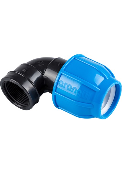 25X3/4 Kaplin Boru Dişi Dirsek