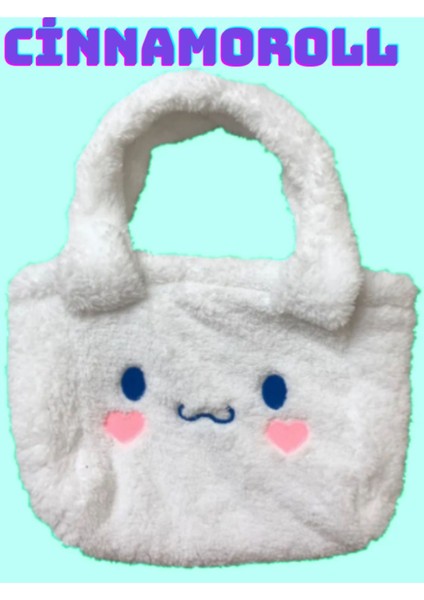 Sevimli Peluş Çanta ve Yastık Seti, Renkli ve Eğlenceli Tasarım