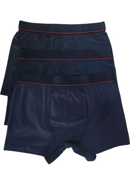 3'lü Erkek Esnek Boxer