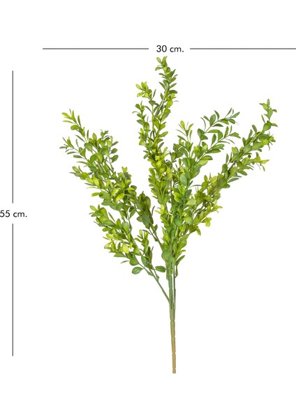 Yapay Bitki Şimşir Yeşil 55 Cm. fırsatları