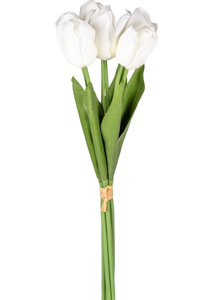 Yapay Lale Islak Dokulu Beyaz 44 Cm. modelleri