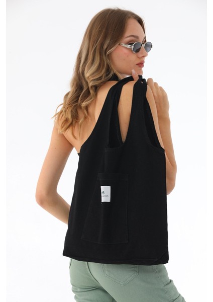 Şık Siyah Bez Çanta, Hafif ve Kullanışlı Günlük Çanta fiyatları