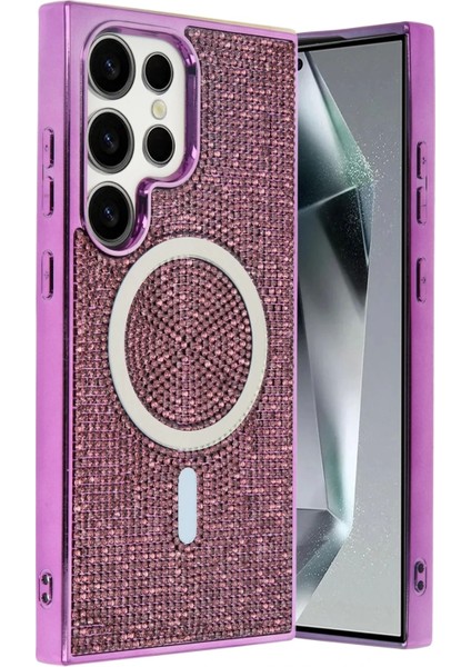 Samsung Galaxy S24 Ultra Helen Magsafe Kapak - Derin Mor modelleri