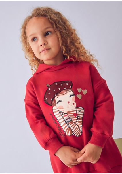 Kız Çocuk Kapşonlu Örme Elbise indirimleri