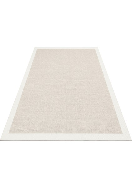 Eko Halı Mono Mno 05 Beige Cream Hav Toz Vermez Sisal Halı Kolay Temizlenen Hasır Dokulu Modern Halı indirimleri