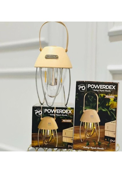 Bej Kamp Feneri, Hafif ve Dayanıklı, Kamp ve Açık Hava Için Ideal