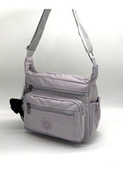 Gri Suya Dayanıklı Kumaş Omuz ve Postacı Çantası, Şık ve Dayanıklı Tasarım modelleri