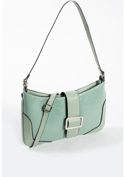 Yeşil Retro El ve Omuz Çantası, Şık ve Kaliteli Tasarım