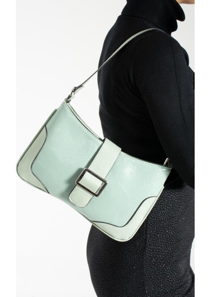 Yeşil Retro El ve Omuz Çantası, Şık ve Kaliteli Tasarım indirimleri
