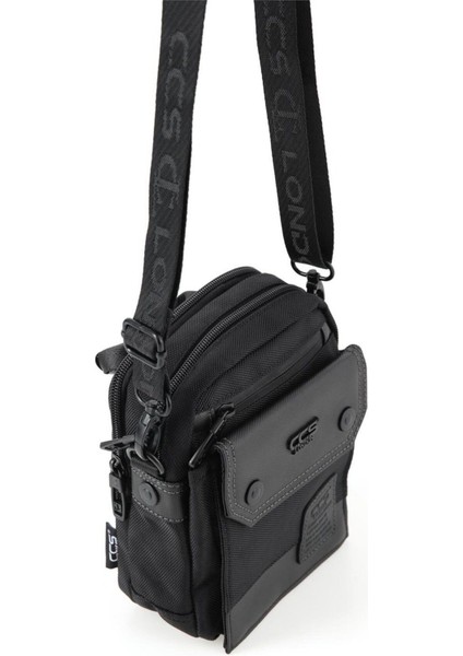 Şık ve Kullanışlı Unisex El Çantası, Siyah Renk, Rahat Taşıma Sağlar.