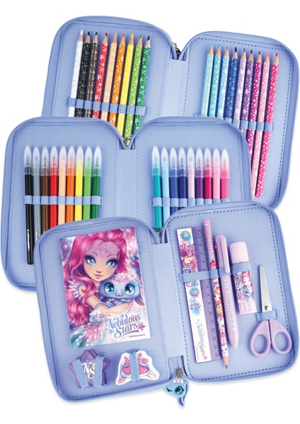 Nebulous Stars 45 Parça Kalem Kutulu Kırtasiye Seti NB-LD09025 fiyatları