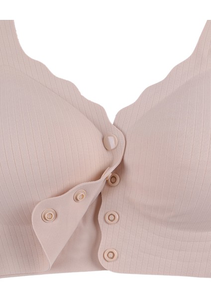 Balensiz Lazer Dikişsiz Kaplı Önden Kopçalı Sütyen Büstiyer fırsatları