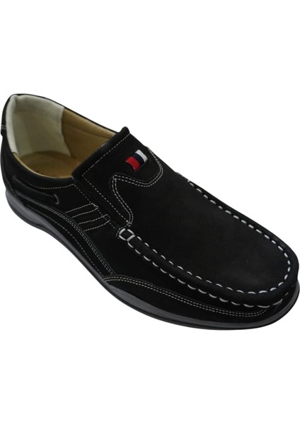 Erkek Günlük Ayakkabı –%100 Hakiki Nubuk Deri, Ortopedik Termo Taban, Rahat ve Şık Slip-On Model fiyatları