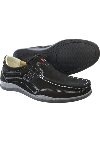 Erkek Günlük Ayakkabı –%100 Hakiki Nubuk Deri, Ortopedik Termo Taban, Rahat ve Şık Slip-On Model modelleri