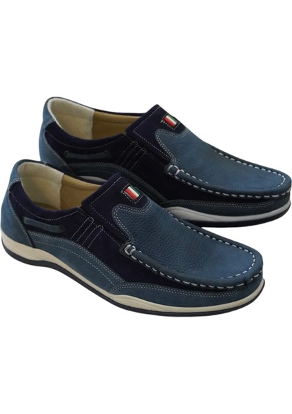 Erkek Günlük Ayakkabı –%100 Hakiki Nubuk Deri, Ortopedik Termo Taban, Rahat ve Şık Slip-On Model modelleri