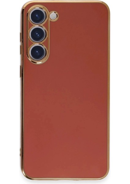 Samsung Galaxy S23 Kılıf Volet Silikon - Kırmızı