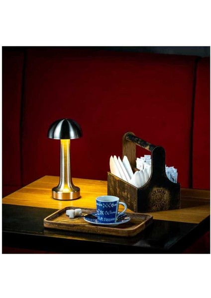 USB Şarjlı Metal Masa Lambası, Şık ve Pratik Aydınlatma Çözümü fırsatları