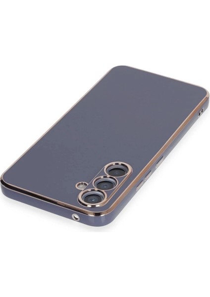 Samsung Galaxy A54 5g Kılıf Volet Silikon - Mavi modelleri