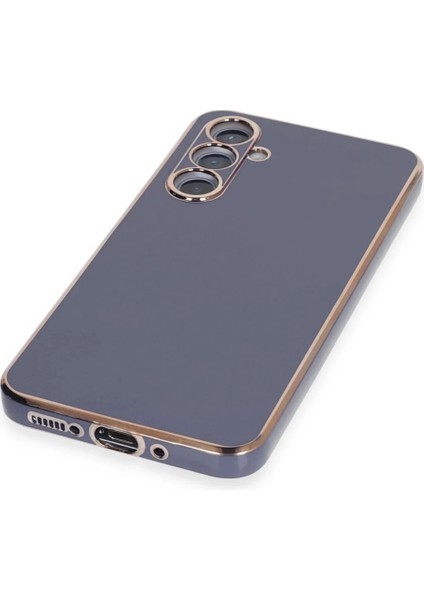 Samsung Galaxy A54 5g Kılıf Volet Silikon - Mavi fırsatları