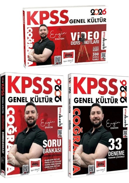 Yargı 2026 Kpss Coğrafya Video Ders Notları + Soru Bankası + 33 D
