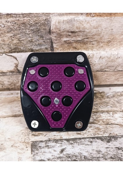 Cg Fren Pedal Pad Siyah/mor