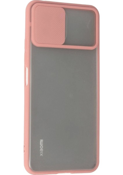 Xiaomi Mi 11 Lite Kılıf Palm Buzlu Kamera Sürgülü Silikon - Pembe modelleri
