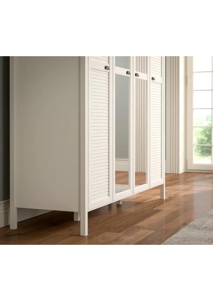 Sakura Krem FRN - 21003-1 Misto Gardırop modelleri